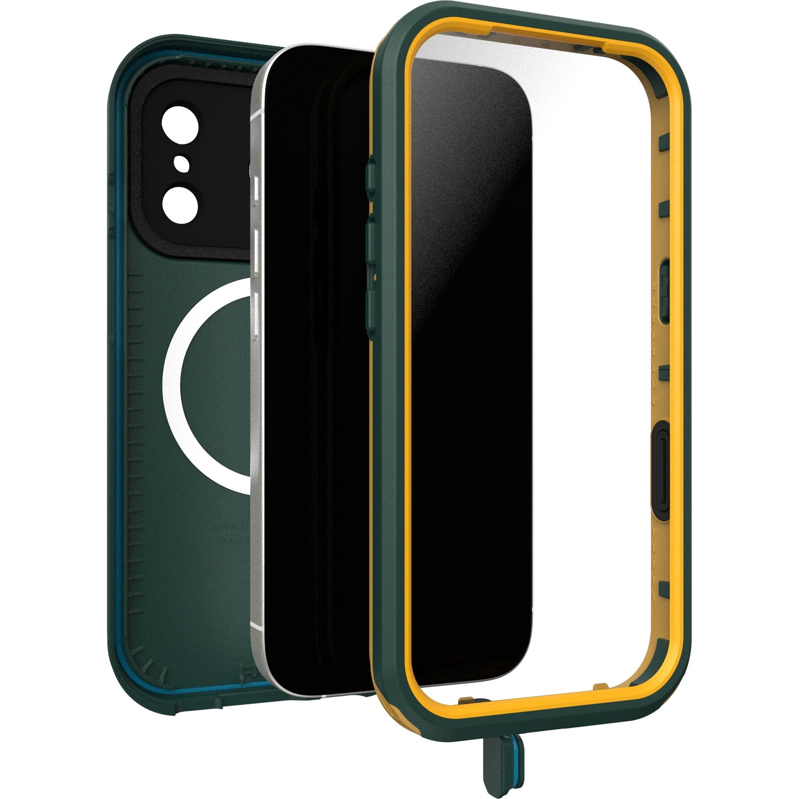 OtterBox Fre Magsafe Apple iPhone 17 Pro 6.3-inch Case Sagebrush (Green) - 77-99770