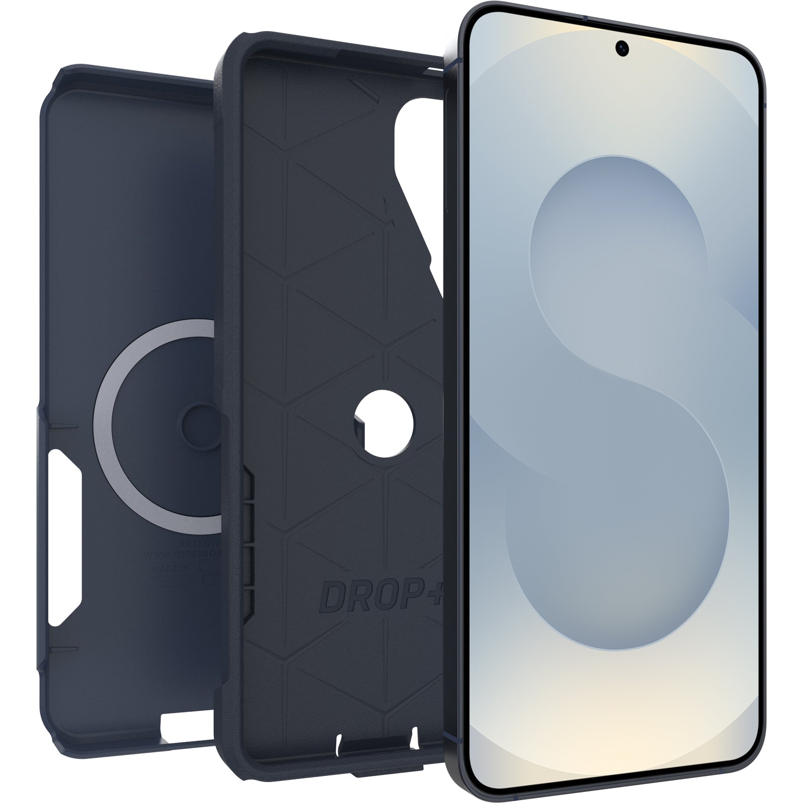 OtterBox Commuter Magnets Samsung Galaxy S26+ 5G 6.7-inch Case Riverside (Blue) - 77-99822