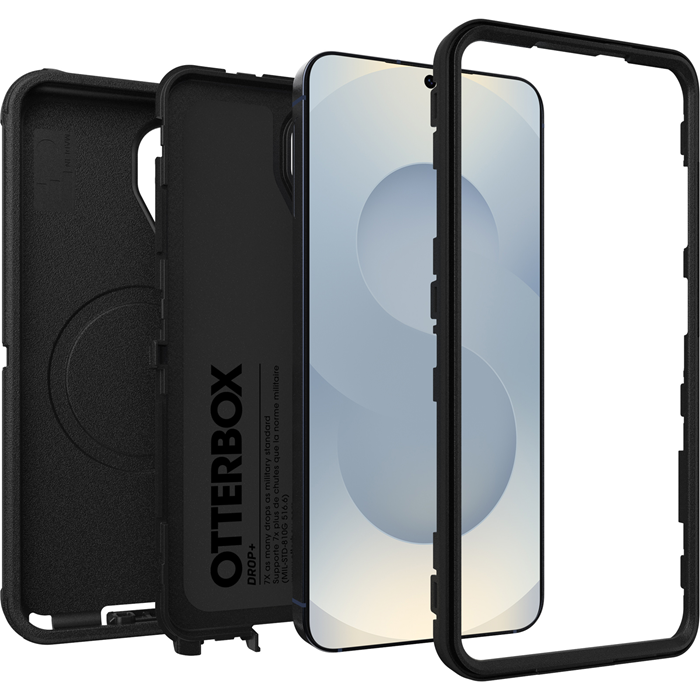 OtterBox Defender Pro Magnets Samsung Galaxy S26 5G 6.3-inch Case Black - 77-99857
