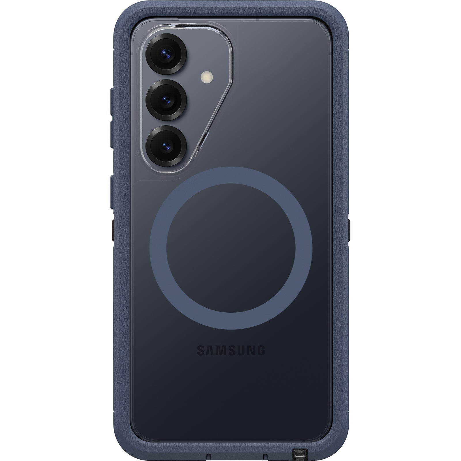 OtterBox Defender Pro XT Clear Samsung Galaxy S26 5G 6.3-inch Case Mountain Storm (Clear/Blue) - 77-99901