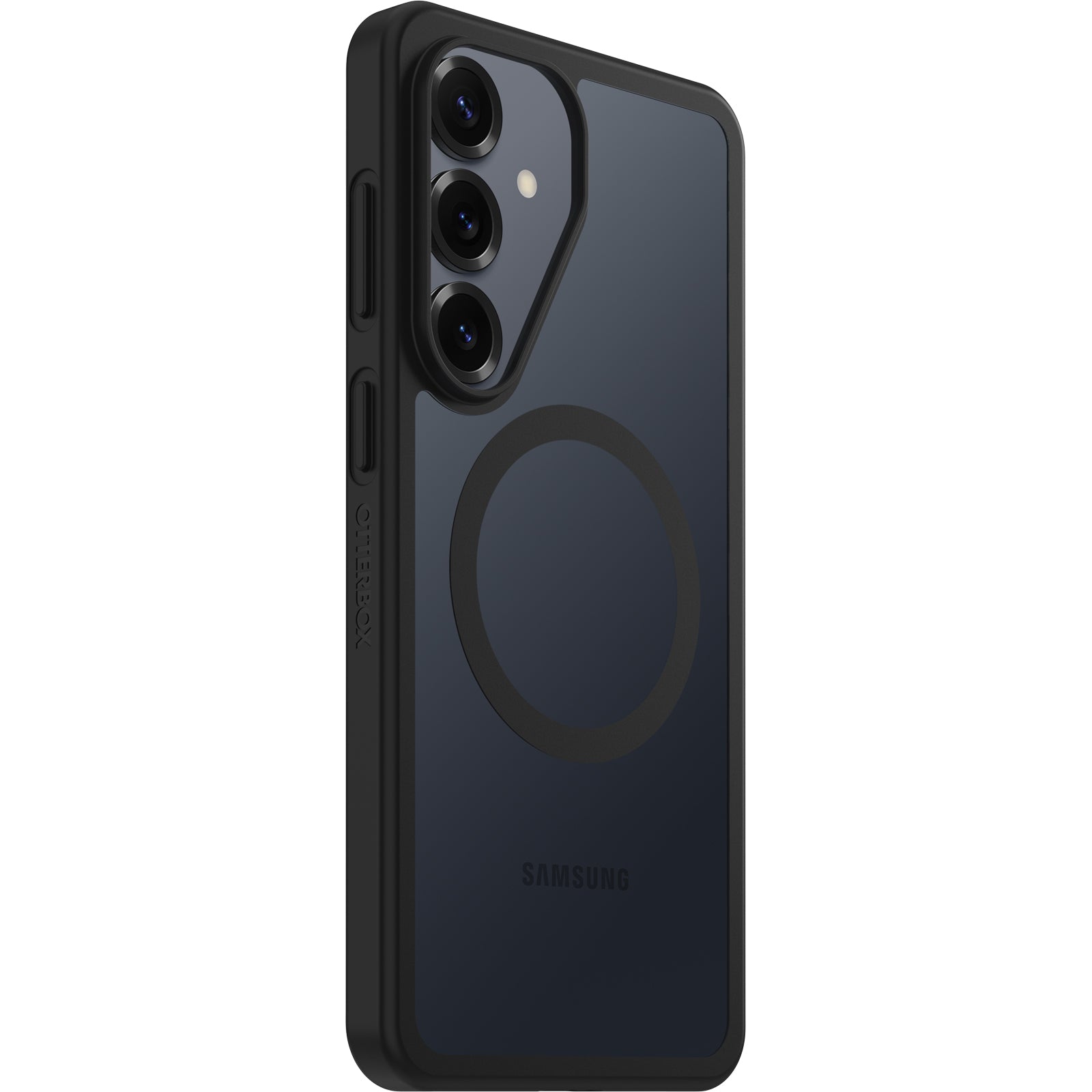 OtterBox React Magnets Samsung Galaxy S26+ 5G 6.7-inch Case Black Crystal (Clear/Black) - 77-99936
