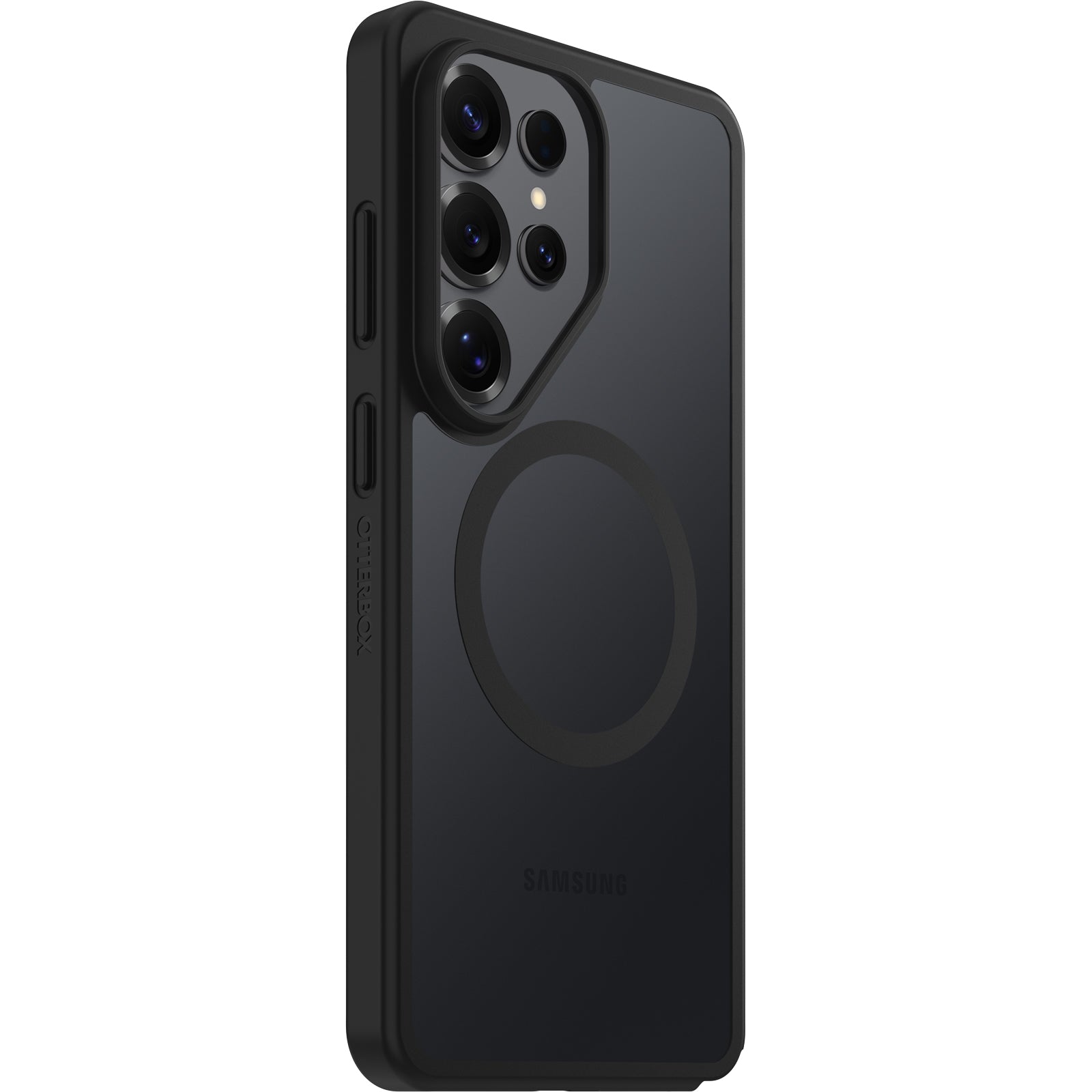 OtterBox React Magnets Samsung Galaxy S26 Ultra 5G 6.9-inch Case Black Crystal (Clear/Black) - 77-99937
