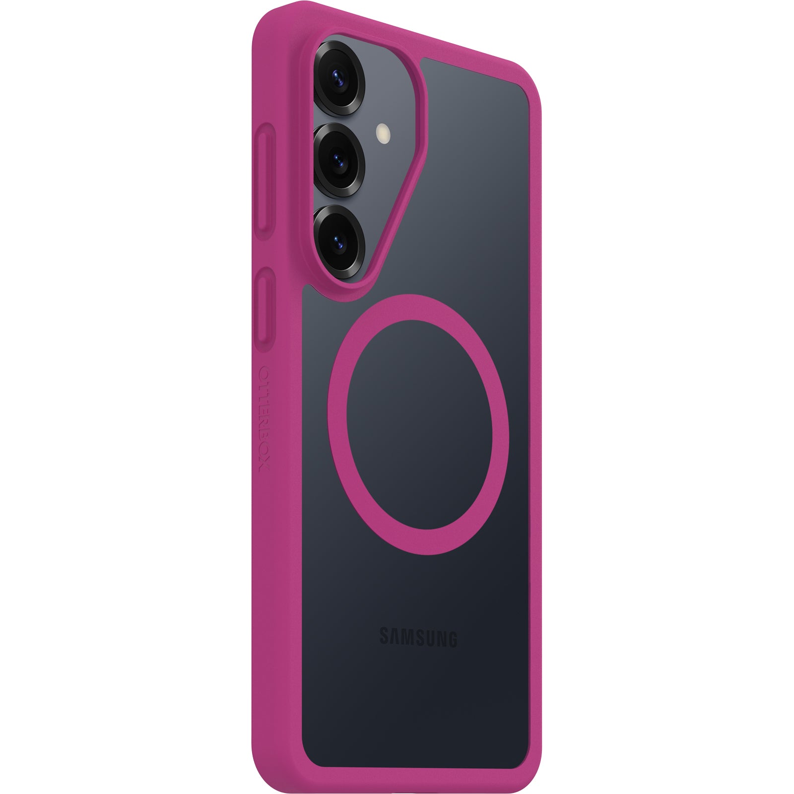 OtterBox React Magnets Samsung Galaxy S26+ 5G 6.7-inch Case Rose Crystal (Clear/Pink) - 77-99945