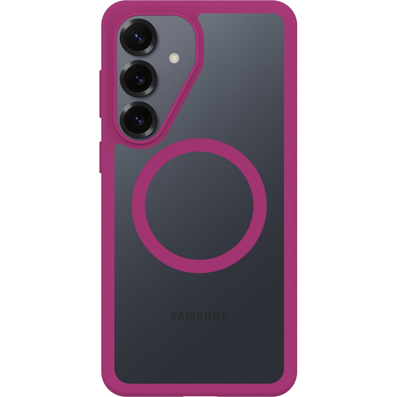 OtterBox React Magnets Samsung Galaxy S26+ 5G 6.7-inch Case Rose Crystal (Clear/Pink) - 77-99945