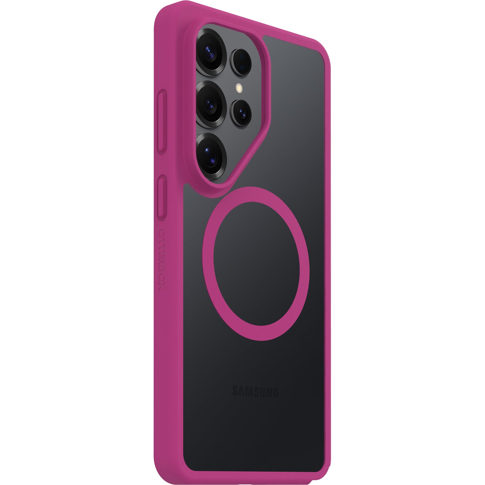 OtterBox React Magnets Samsung Galaxy S26 Ultra 5G 6.9-inch Case Rose Crystal (Clear/Pink) - 77-99946