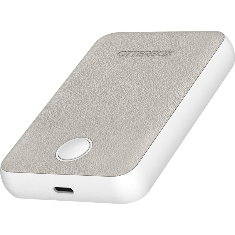 OtterBox 5K mAh Wireless Power Bank for Magsafe With Qi2 -White - 78-81463