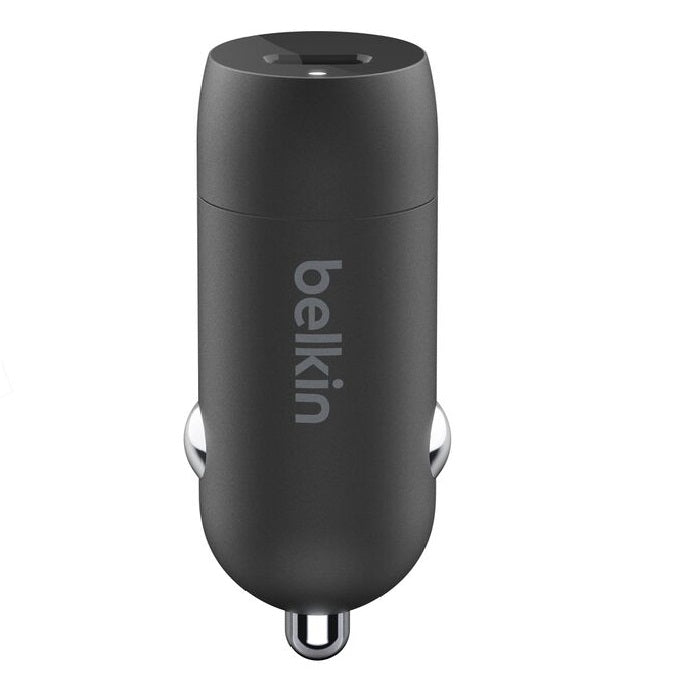 Belkin BoostCharge 30W USB-C Car Charger + USB-C to USB-C Cable â€“ Black, USB-IF Certified, Apple iPhone, $2,500 CEW, 2-Year Warranty