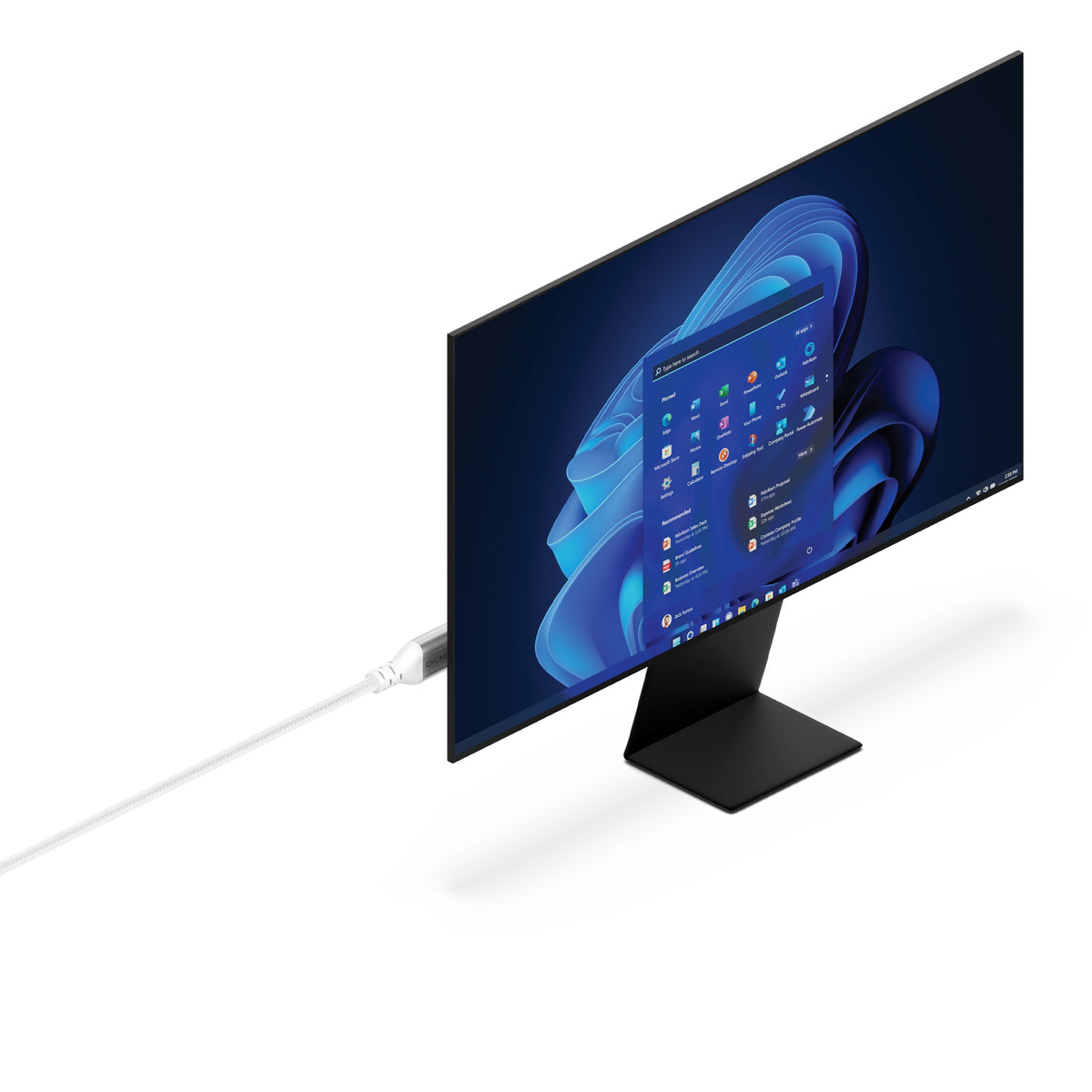 Cygnett Unite 8K HDMI to HDMI Cable (1.5M) - White(CY4864CYHDC), Braided, Supports 8k (60Hz) & 4k (120Hz), 48Gbps Bandwidth,2 Years Warranty