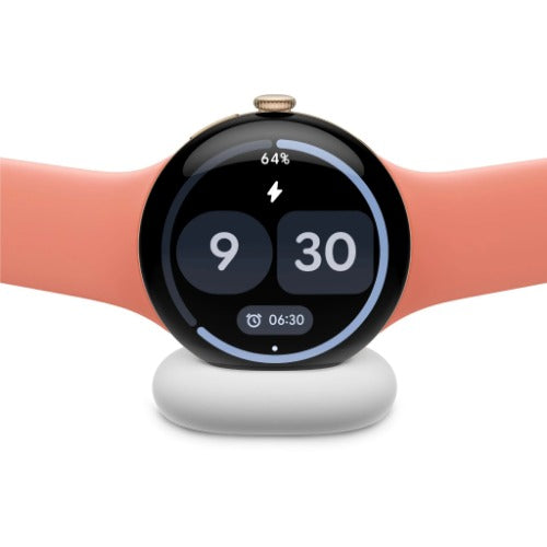 Google Pixel Watch 5 41mm Wi-Fi Smartwatch - Champagne Gold with Canyon Active Band