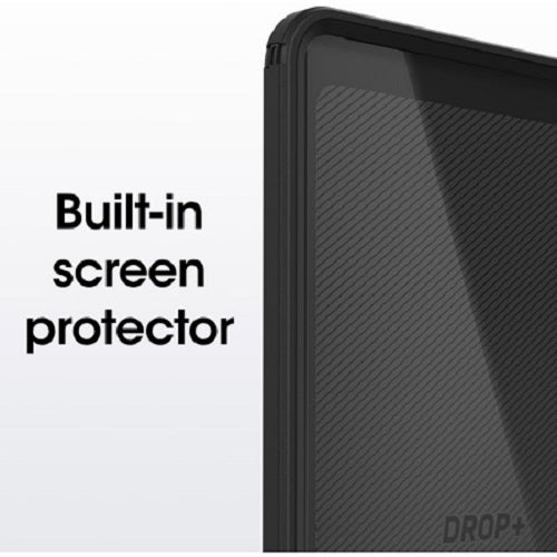 OtterBox Rugged Defender Apple iPad 11-inch (A16) (11th Gen) / iPad 10.9-inch (10th Gen) Kickstand Case - Black - No Retail Packaging - 77-90431