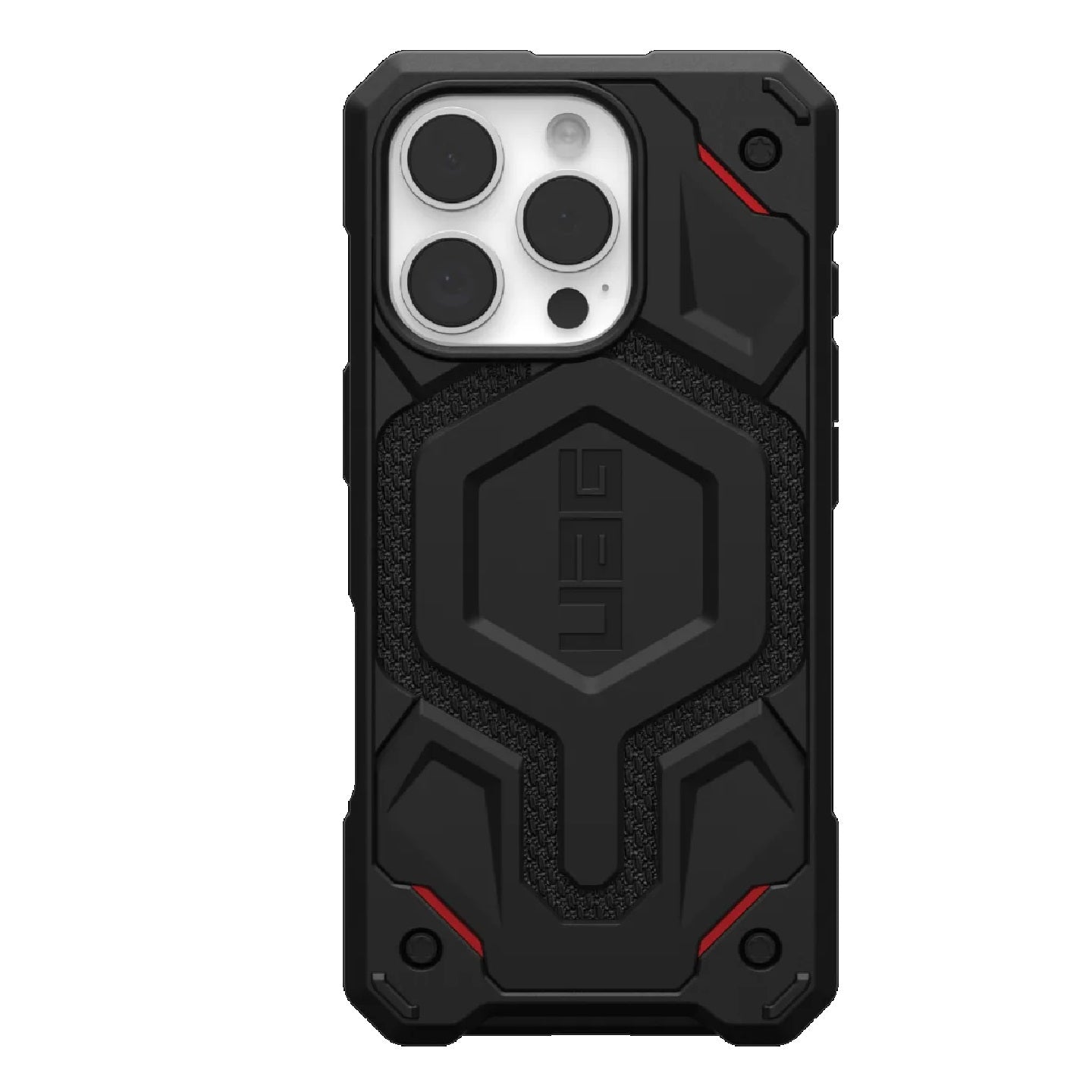 UAG Monarch Pro MagSafe Kevlar Apple iPhone 16 Pro Max (6.9') Rugged Case - Kevlar Black (114457113940), 25FT Drop Protection, 10 Years Warranty