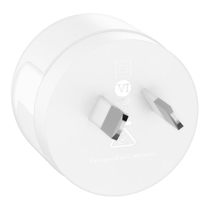 Belkin BoostCharge Compact 30W USB-C (Pd 3.1) Wall Charger + USB-C to Lightning Cable â€“ White, Apple, 2-Year Warranty