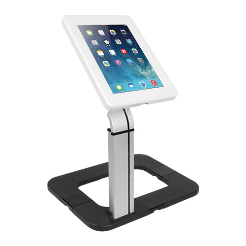 Brateck Anti-theft Countertop Tablet Kiosk Stand with Aluminum Base Fit Screen Size  9.7'-10.1' 368x277x481mm Anti-theft Lock with a Key