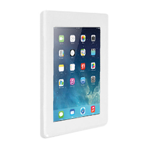 Brateck Plastic Anti-theft Wall Mount Tablet Enclosure  Fit Screen Size  9.7'-10.1' - White 290x222x27mm Anti-theft Lock with a Key