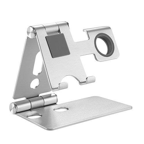 Brateck 2 in 1 Foldable Cell Phone and Smartwatch Stand (â‰¤6.5''),Apple Watch Series 5/4/3/2/1,Apple Watch Studio/HermÃ¨s/Edition