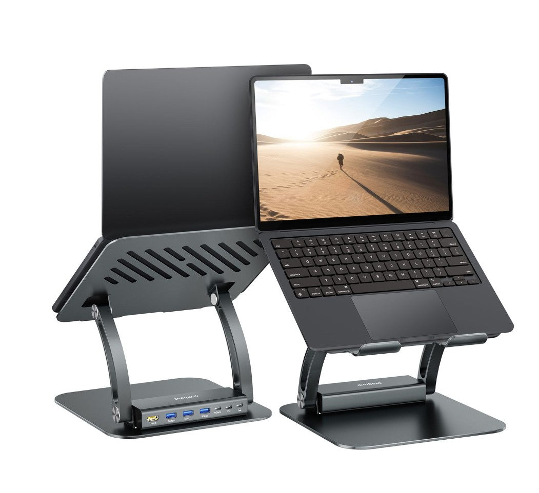 mbeat Stage P6 Laptop Stand with USB-C Dock