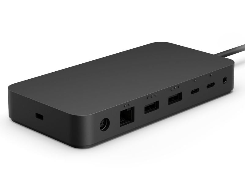 Microsoft Surface Thunderboltâ„¢ 4 Dock Station 4K 165W 40Gbps USB-C USB-A 3.5mm Audio Jack 2.5G Ethernet Surface Go 2/3 Studio Pro 7/7+/8/9/X/10 Laptop