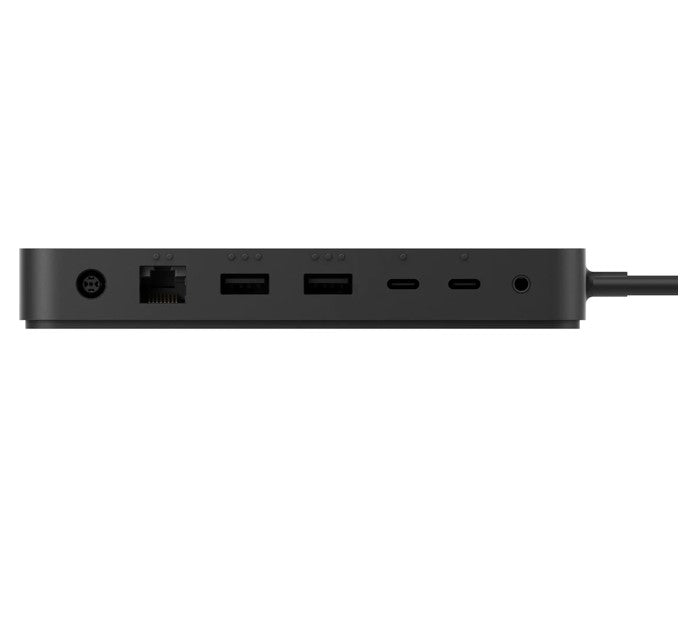 Microsoft T8H-00014 Surface ThunderboltÃ¢â€žÂ¢ 4 Dock Station 4K 165W 40Gbps USB-A 3.5mm Audio Jack