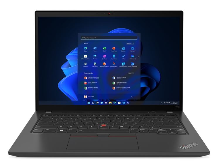 Lenovo ThinkPad P14S G5 14'' WUXGA IR Intel U7-155H 32GB DDR5 1TB SSD Windows 11 Pro nVidia RTX A500 AI PC NPU TOPS 11 Thunderbolt 3yr Prem 1.6kg