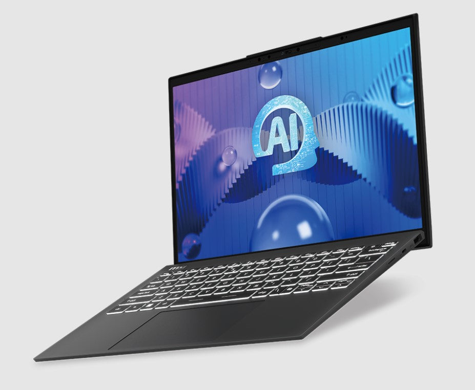 MSI Prestige Series Notebook 13.3' 2.8K OLED Intel Core Ultra 9 288V LPDDR5 32GB 2TB SSD Windows 11 Home 13Q3 (Intel Arc Graphics) Stellar Gray