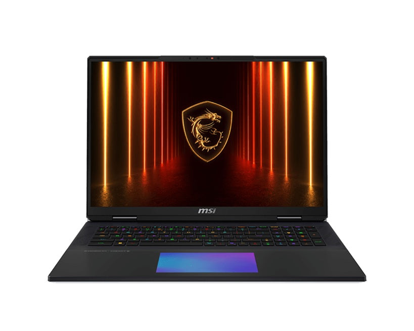 MSI Titan Series Gaming Notebook 18' UHD Intel Core Ultra 9 285HX DDR5 32GB*2 2TGen5*1 + 2TGen4*2 Windows11 Pro Nvidia RTX 5080 GDDR7 16GB