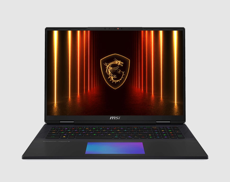 MSI Titan Series Gaming Notebook 18' UHD Intel Core Ultra 9 285HX DDR5 32GB*2 2TGen5 + 2TGen4 Windows11 Pro Nvidia RTX 5090 GDDR7 24GB