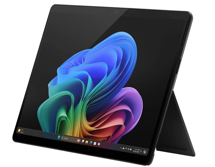 Microsoft Surface Pro 11 13' Touchscreen Copilot+ Snapdragon X 16GB 512GB SSD WIN 11P USB-C Thunderbolt WIFI7 BT Camera Black 2YR WTY - EU required