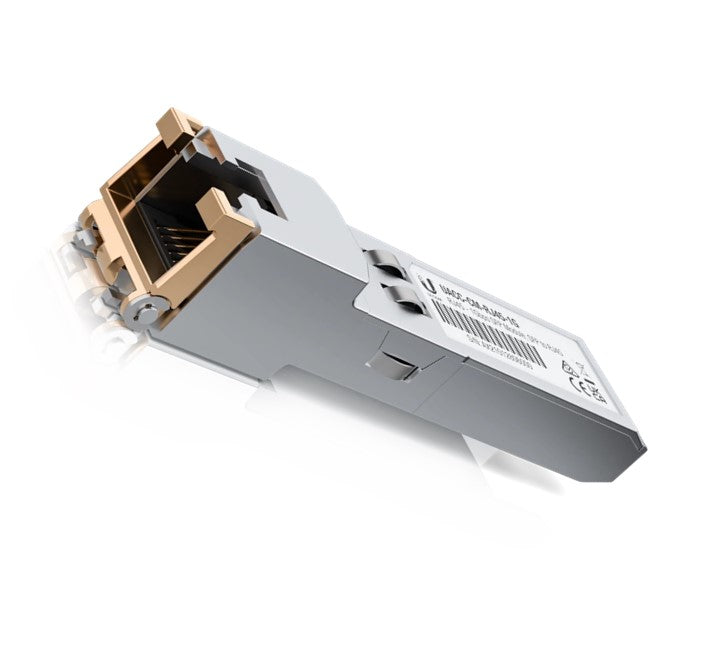 Ubiquiti UACC-CM-RJ45-1G SFP to RJ45 Transceiver Module 1000Base-T Copper SFP Transceiver 1Gbps