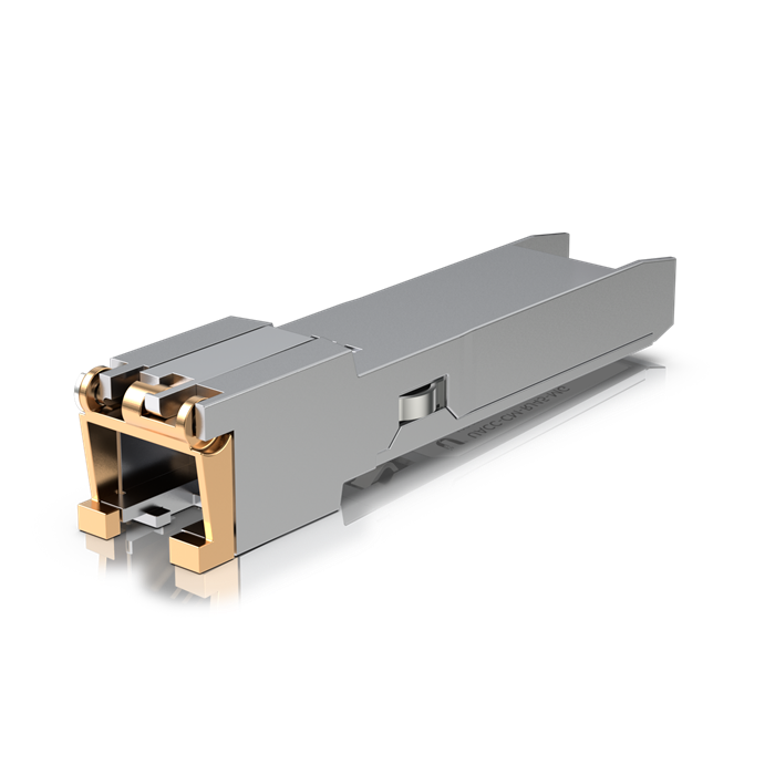 Ubiquiti UACC-CM-RJ45-MG SFP+ to RJ45 Transceiver Module 1/2.5/5/10GBase-T Copper SFP+ Transceiver
