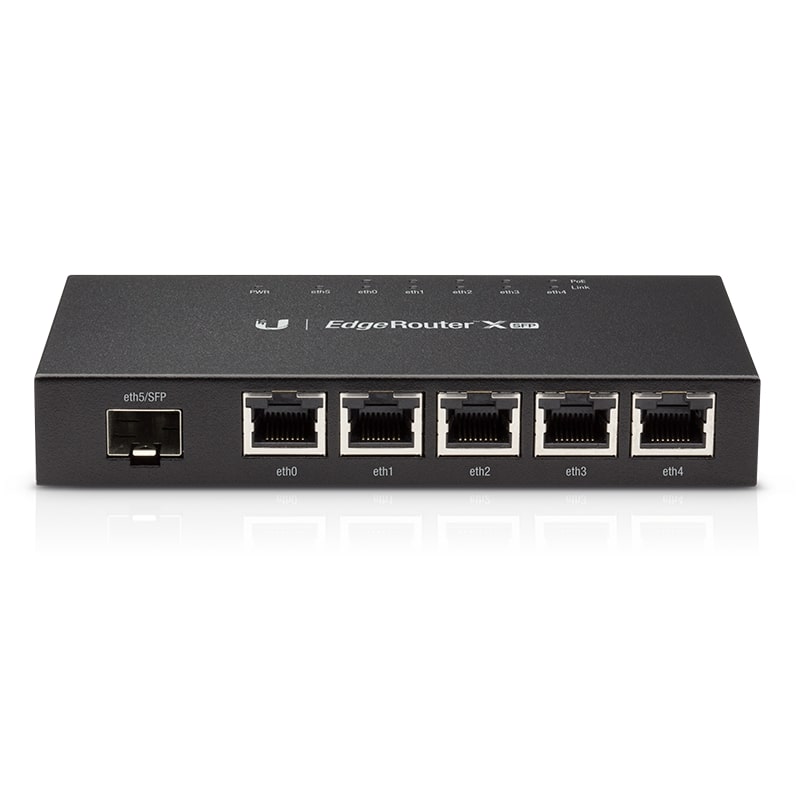Ubiquiti EdgeRouter X - Advanced Gigabit Ethernet Router (ER-X),