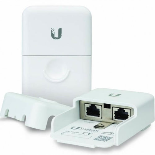 Ubiquiti ETH-SP-G2 Ethernet Surge Protector Engineered Protect Any Powerâ€‘overâ€‘Ethernet (PoE)