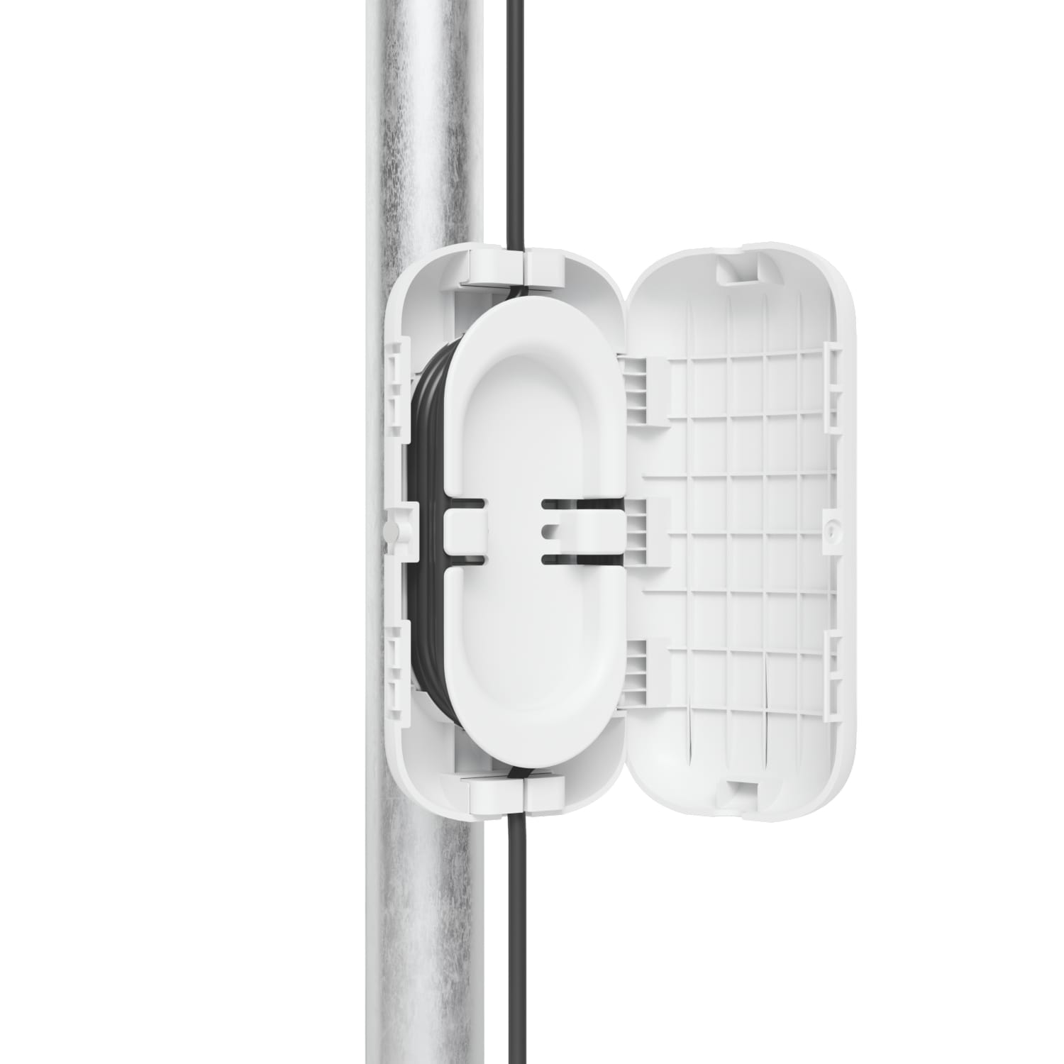 Ubiquiti UACC-Fiber-SR-Kit Fiber Strain Relief Kit UV-resistant Pole or Wall-mountable