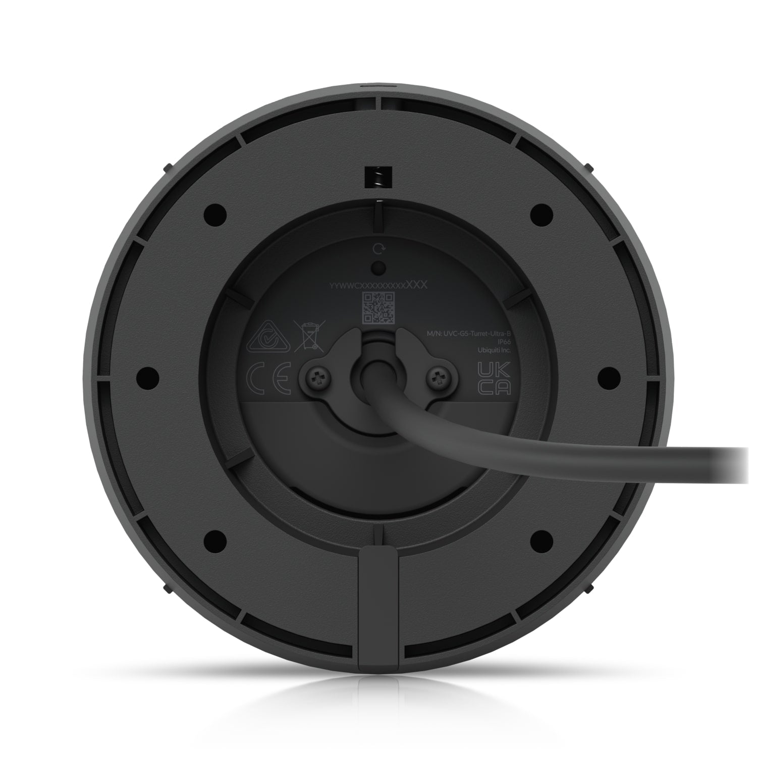 Ubiquiti UVC-G5-Turret-Ultra-B UniFi G5 Turret Ultra Black. Ultra-compact Tamper-resistant IK04