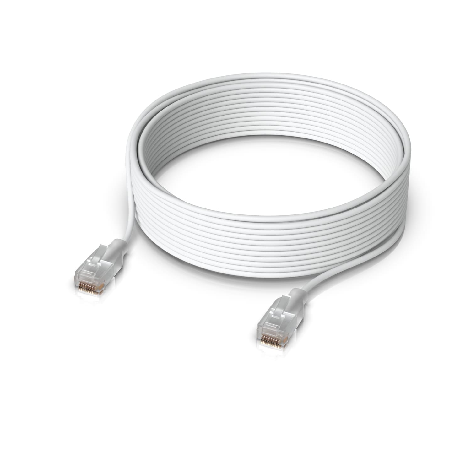 Ubiquiti UACC-Cable-Patch-EL-3M-W UniFi Etherlighting Patch Cable 3 m White Nano-Thin 2.5 GbE Cable with Etherlighting Effects