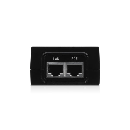 Ubiquiti POE-48-24W-G POE Injector 48V DC 24W Gigabit Lan Black Surge and Clamping Protection