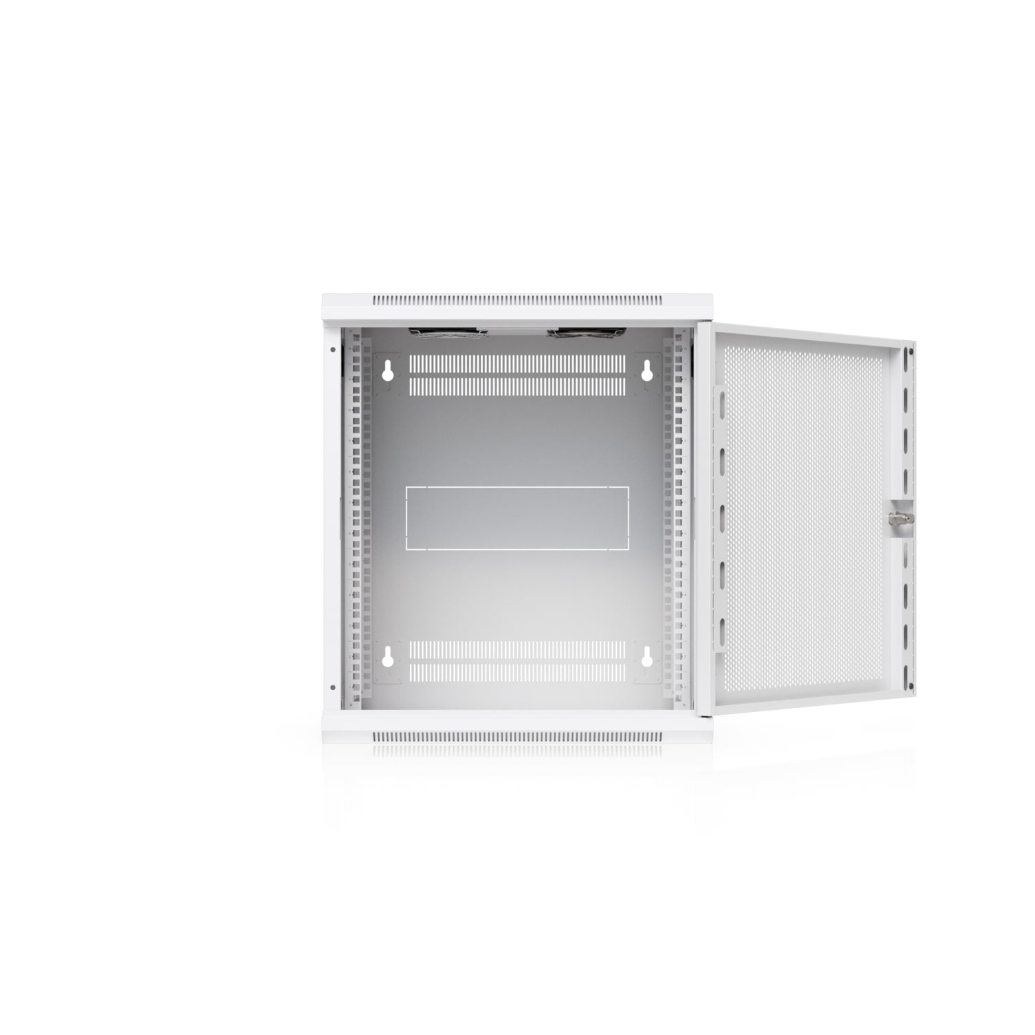 Ubiquiti UACC-Rack-12U-Wall-450-P 12U Wall-Mount Rack Cabinet With Built-In Fans and Removable Panels