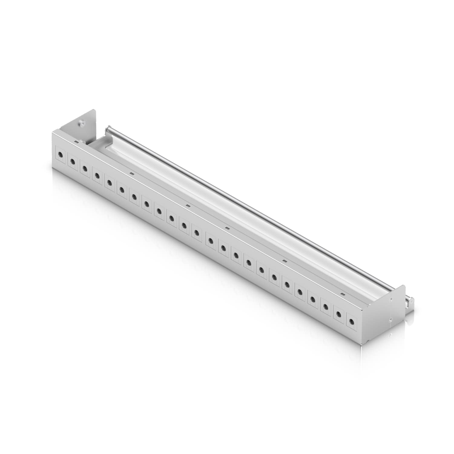 Ubiquiti UACC-Keystone-Blank-Insert-TH Keystone Blank Insert Pass-Through 12-Pack Covers Unused Keystone Ports Clean Finish