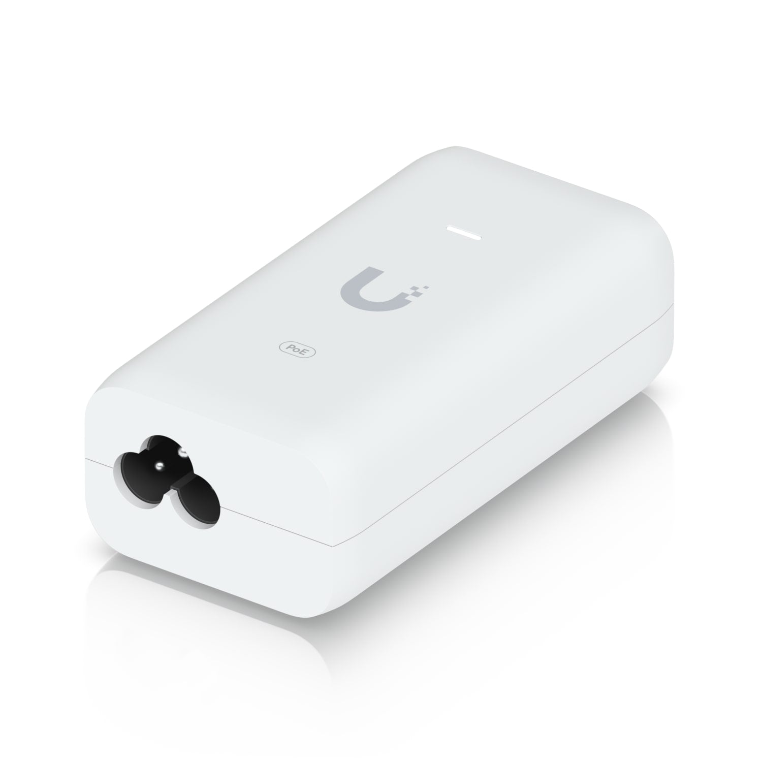 Ubiquiti U-POE PoE 802.11AF Adapter Up to 15W of PoE Output RJ45 Data Input AC Cable With Earth