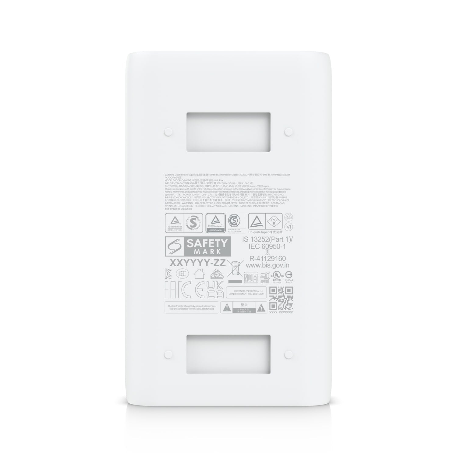 Ubiquiti U-PoE++ Adapter Power UniFi PoE++ Devices With Wireless Mesh Application Offload PoE