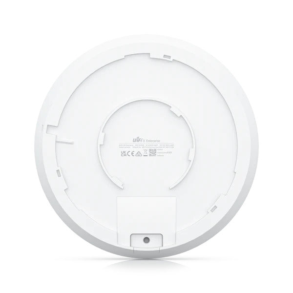 Ubiquiti U6-Enterprise UniFi WiFi 6E 4x4 MIMO PoE+ Access Point 140m Coverage 600+