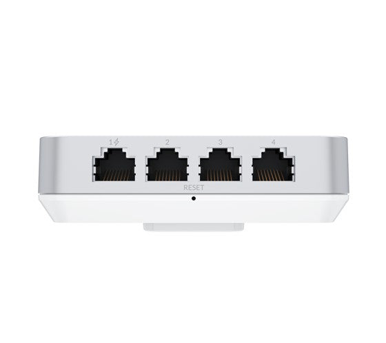 Ubiquiti U6-IW UniFi Wi-Fi 6 In-Wall Wall-mounted Access Point with a Built-in PoE Switch 115 m²