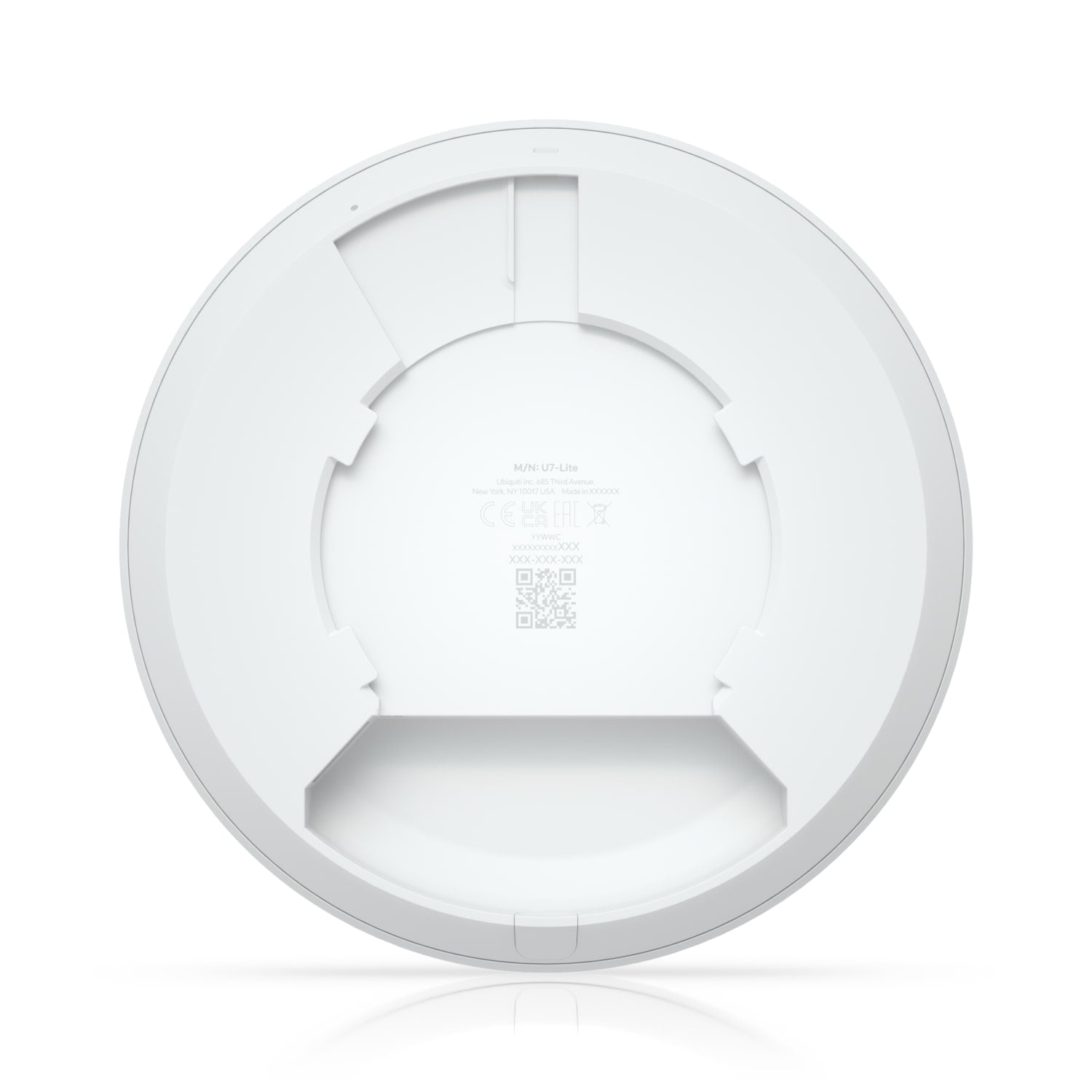 Ubiquiti U7-Lite U7 Lite,Compact, Ceiling-mounted WiFi 7 AP, 4 Spatial Streams,2.5 GbE Uplink,115 m² Coverage,200+ Connected Devices,Power via POE