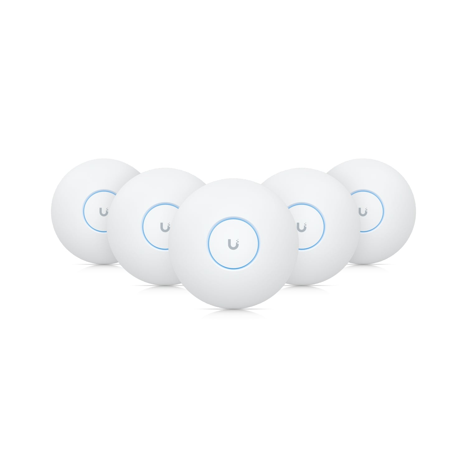 Ubiquiti U7-Pro-5 UniFi WiFi 7 Access Point 5-Pack Ceiling Mount 2.5 GbE 9.3 Gbps PoE+ 300+ Device Support