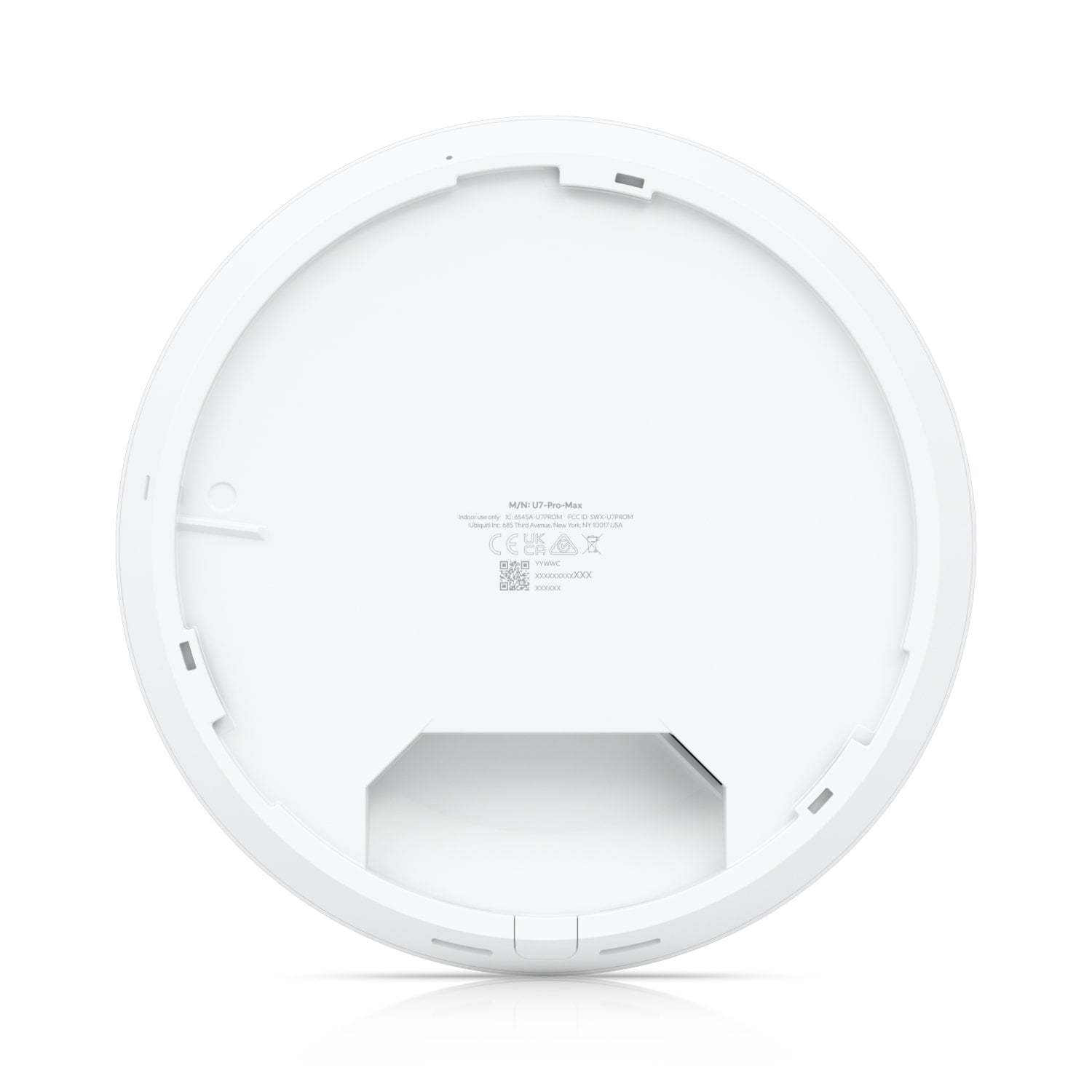 Ubiquiti U7-Pro-Max, Ceiling-mounted WiFi 7 AP, 8 Spatial Streams,6 GHz Support,2.5 GbE Uplink, 500+ Devices,For Large-scale Environments