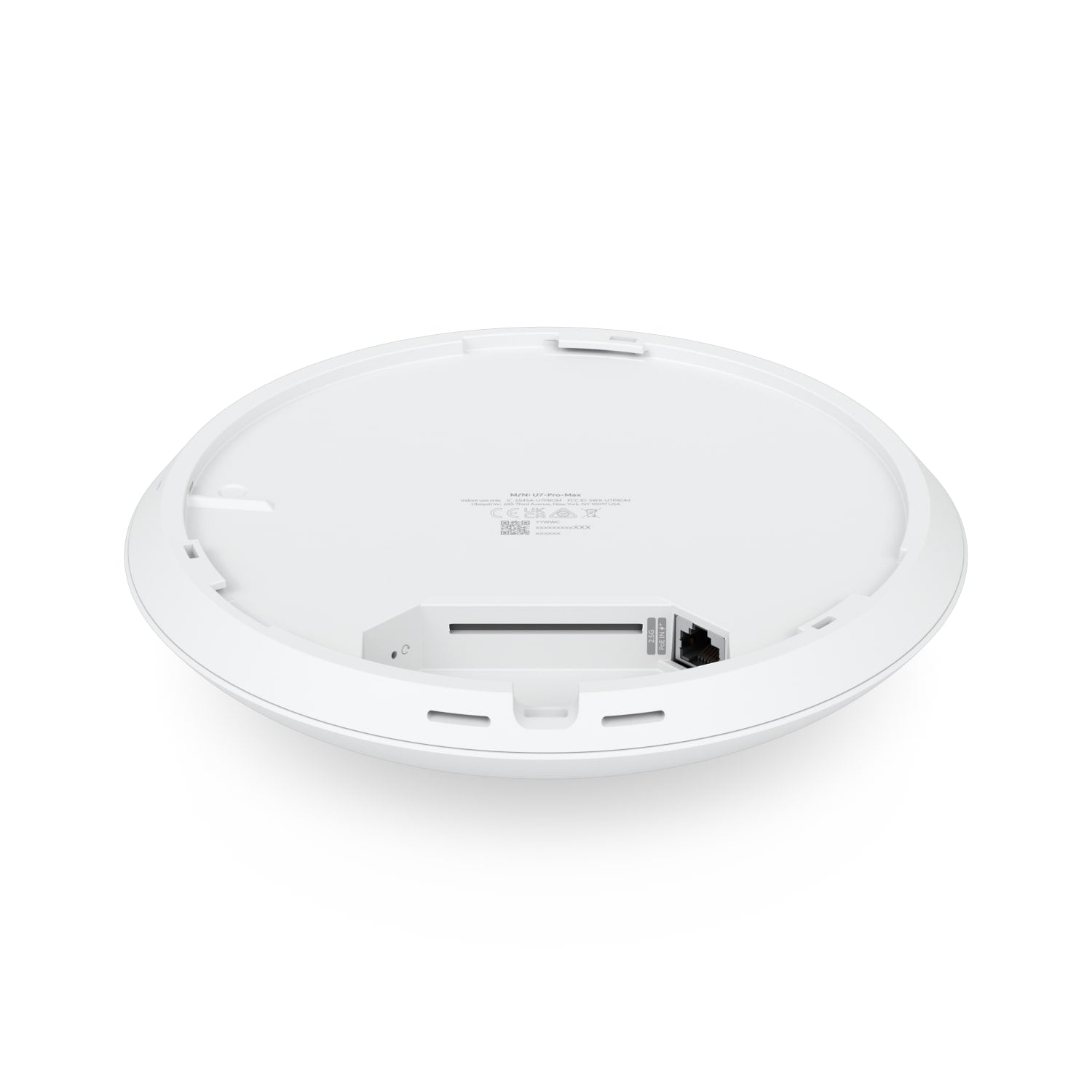 Ubiquiti U7-Pro-Max, Ceiling-mounted WiFi 7 AP, 8 Spatial Streams,6 GHz Support,2.5 GbE Uplink, 500+ Devices,For Large-scale Environments