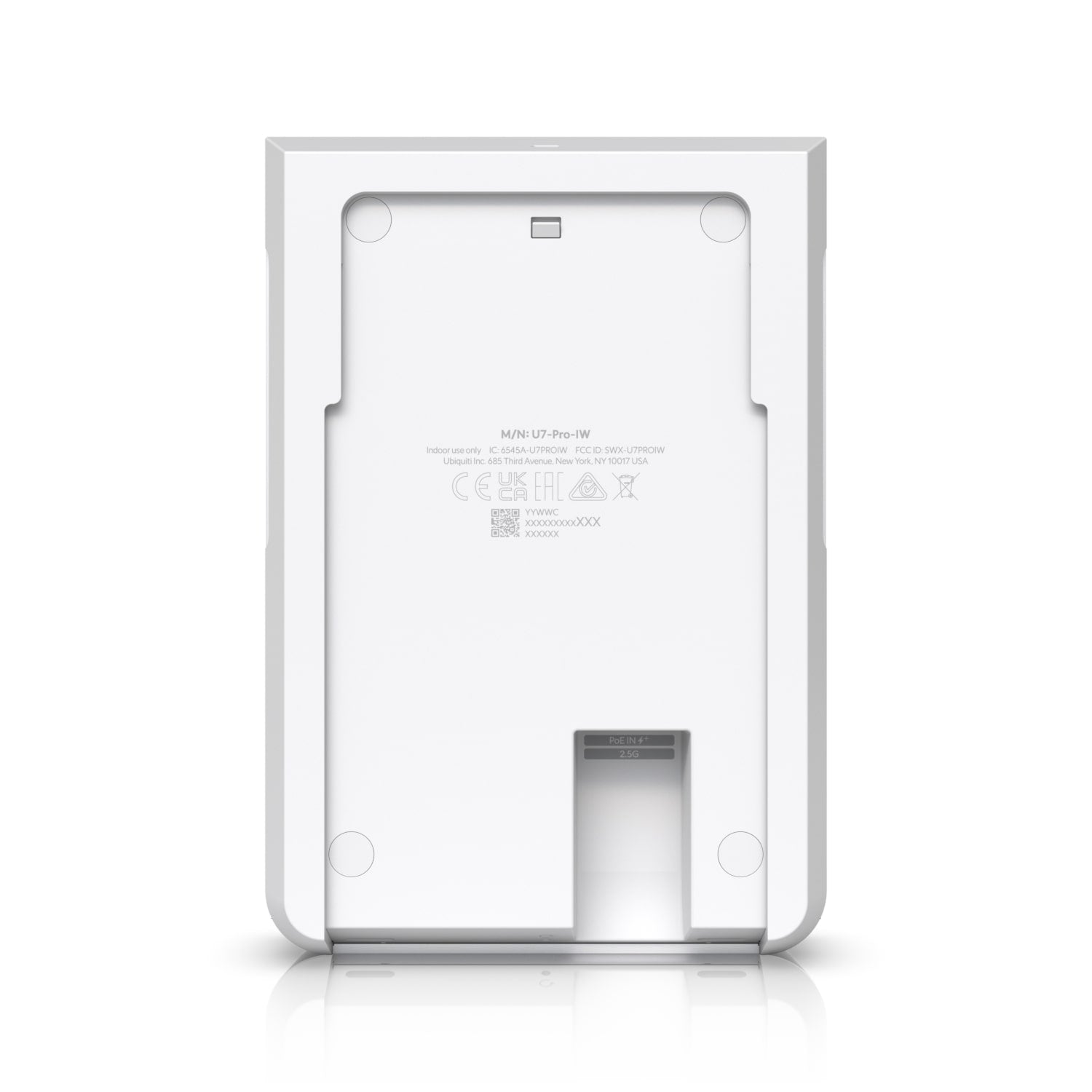 Ubiquiti U7-Pro-Wall U7 Pro Wall 6 Spatial Strea 6 GHz Support Tailored PoE+ Voltage 44â€”57V DC