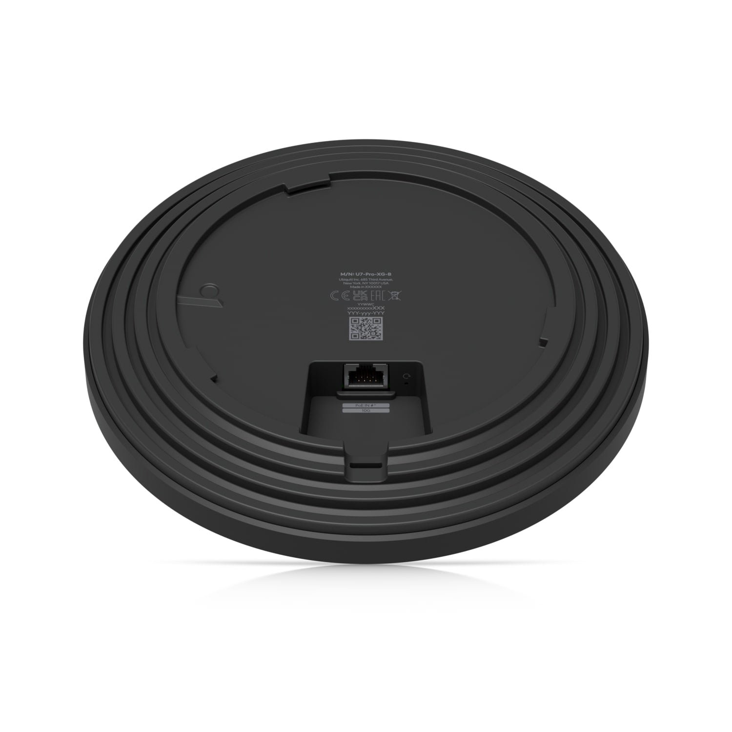 Ubiquiti U7-Pro-XG-B U7 Pro XG Black WiFi 7 Ceiling Access Point With 10 GbE PoE+