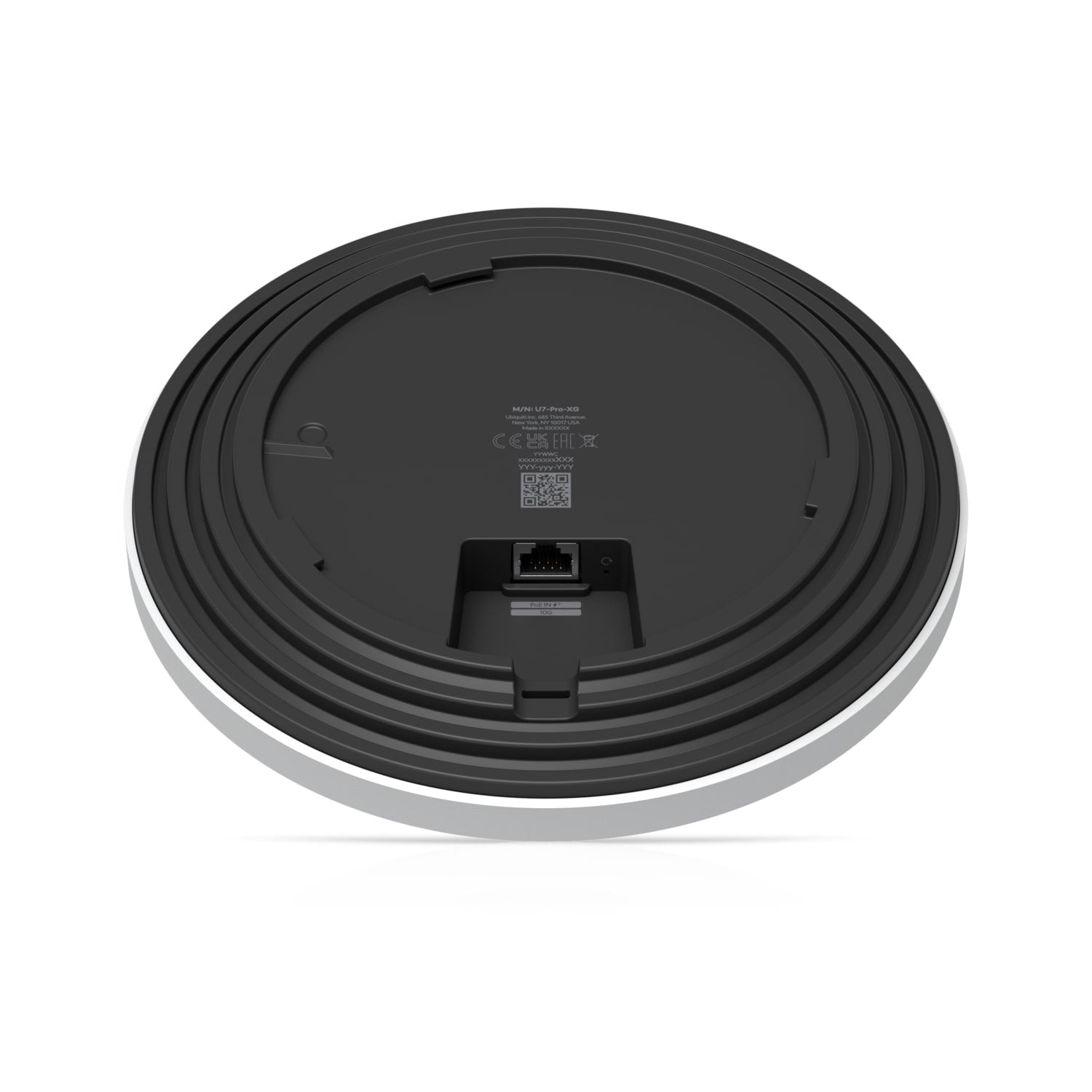 Ubiquiti UniFi U7 Pro XG WiFi 7 Ceiling Access Point with 10GbE, 140m² Coverage, PoE+ & Support for 300+ Devices - White