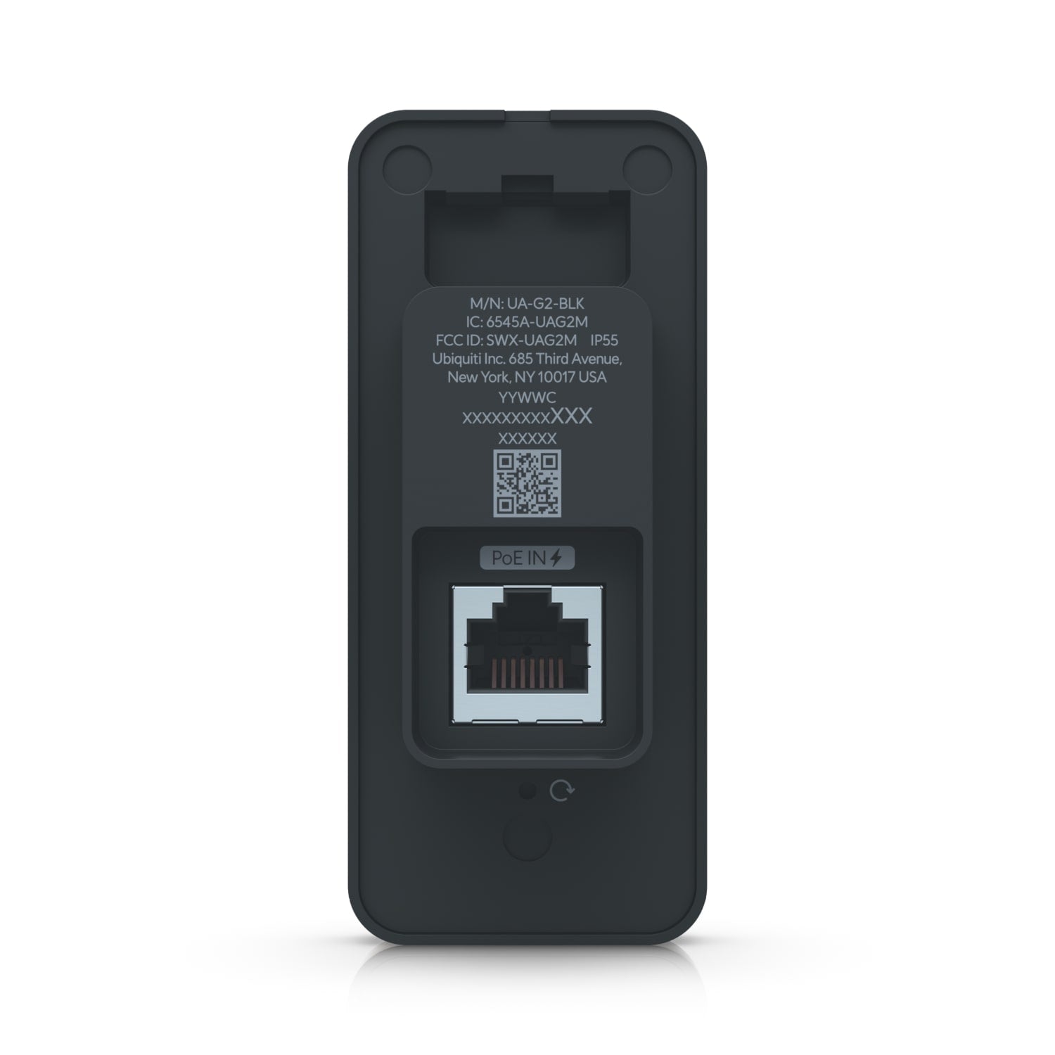 Ubiquiti UA-G2-Black UniFi Access Reader G2 NHU- Entry/Exit Messages IP55 Weather