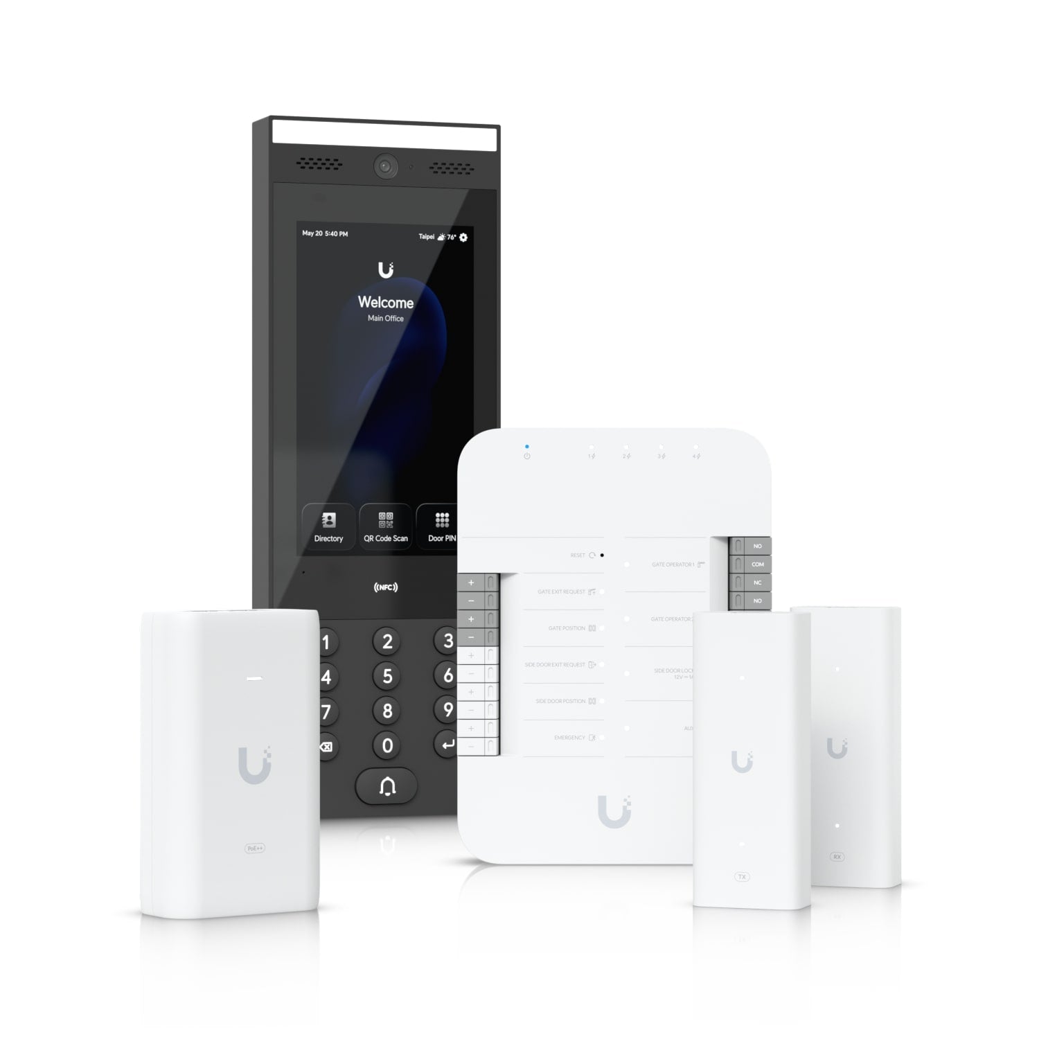 Ubiquiti UA-G3-SK-Gate G3 Gate Starter Kit Come With 1x Gate Hub 1x G3 Intercom 1x PoE++ adapter
